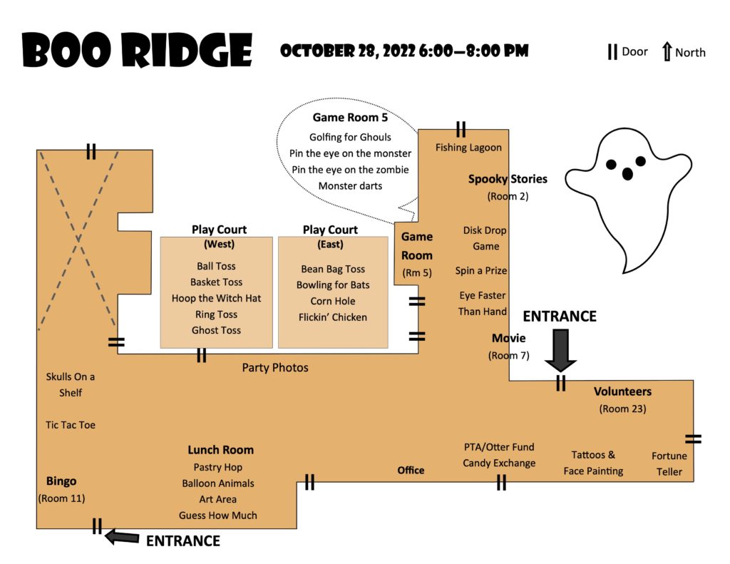 BOO RIDGE MAP